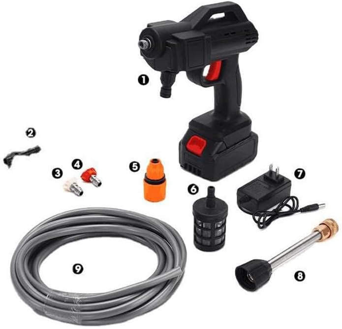 Wireless High Pressure Washer Gun