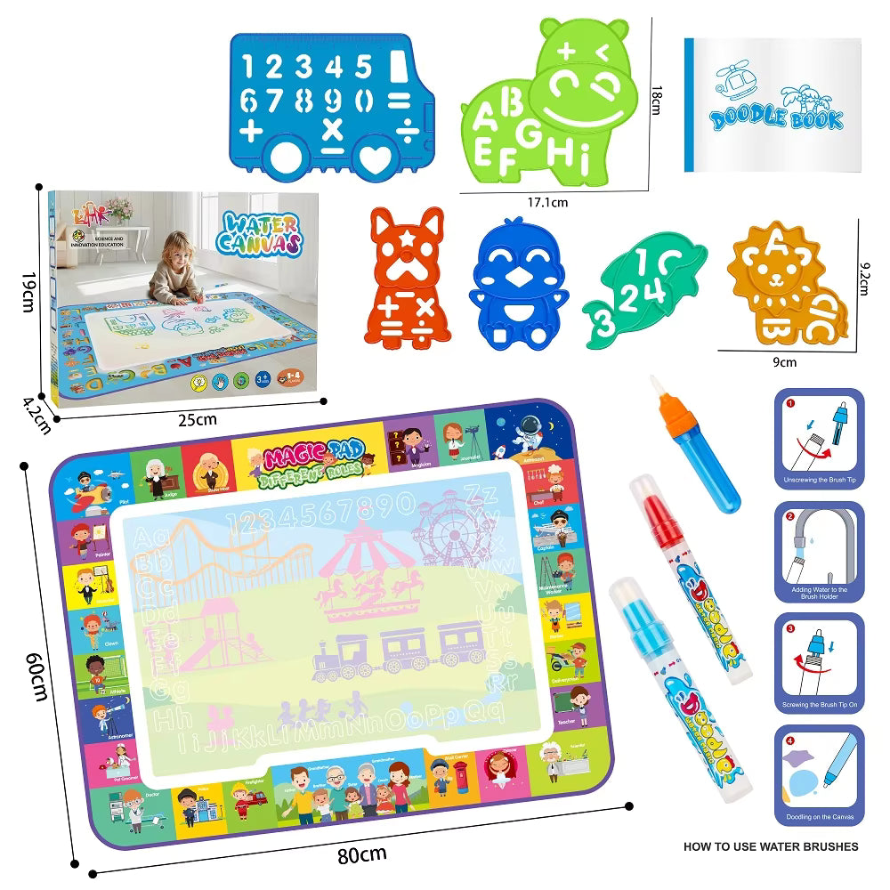 Magical Water Canvas for Kids