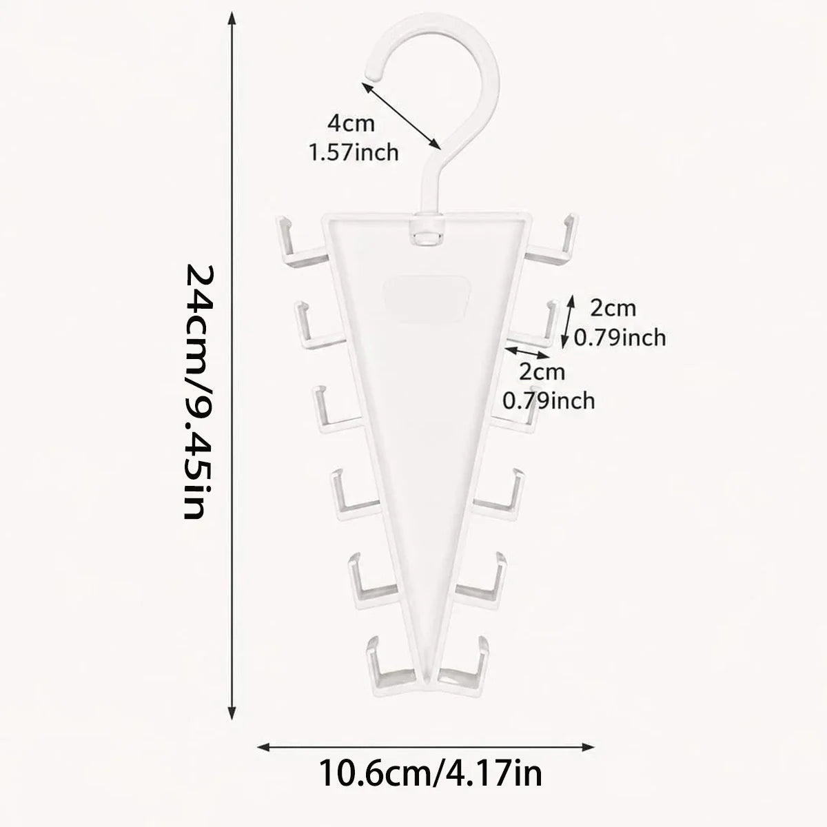 V-Shape Multi Hook Closet Hanger