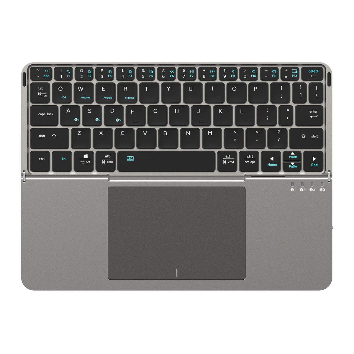 Multifunctional Foldable Bluetooth Keyboard