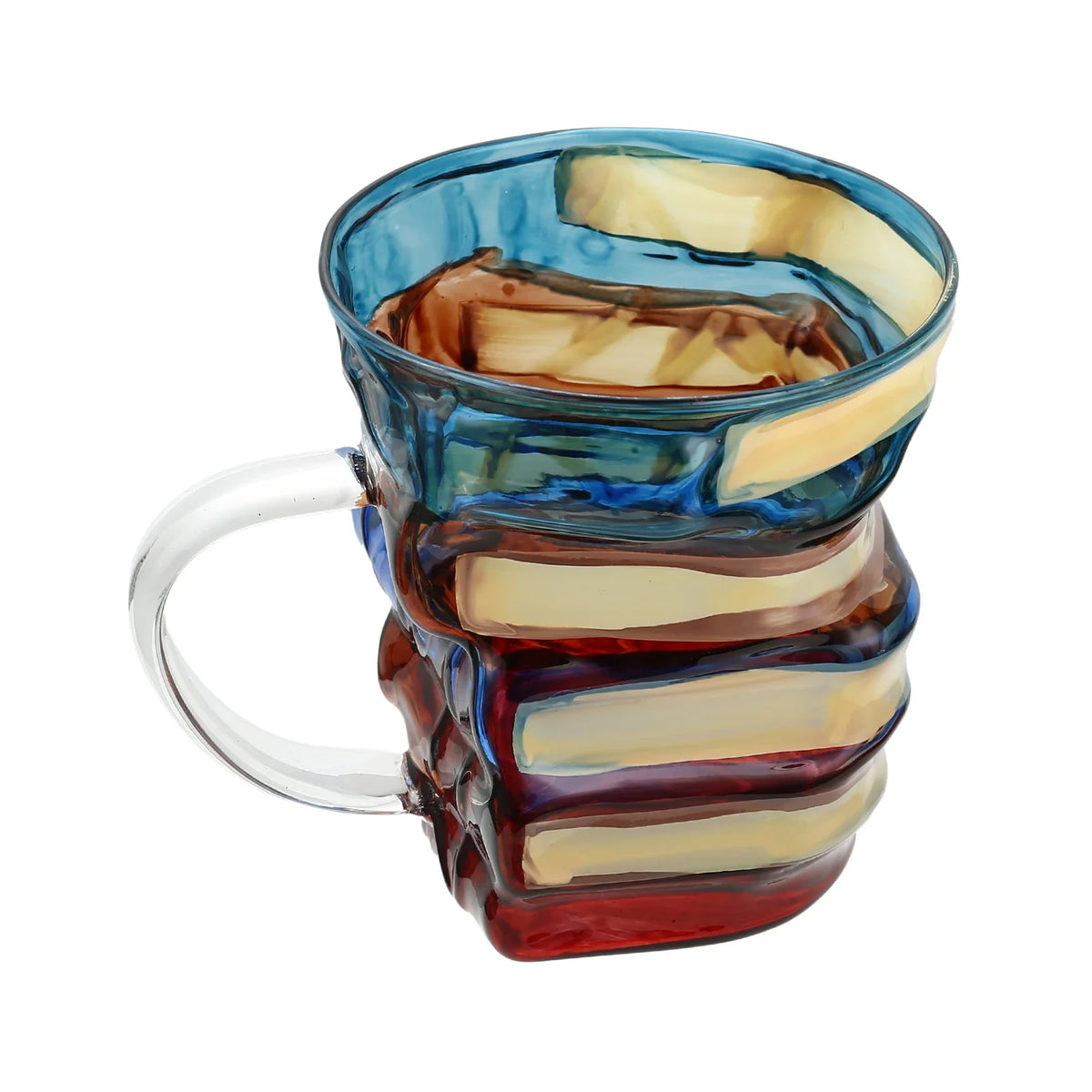 Creative Book Painted Coffee Mug