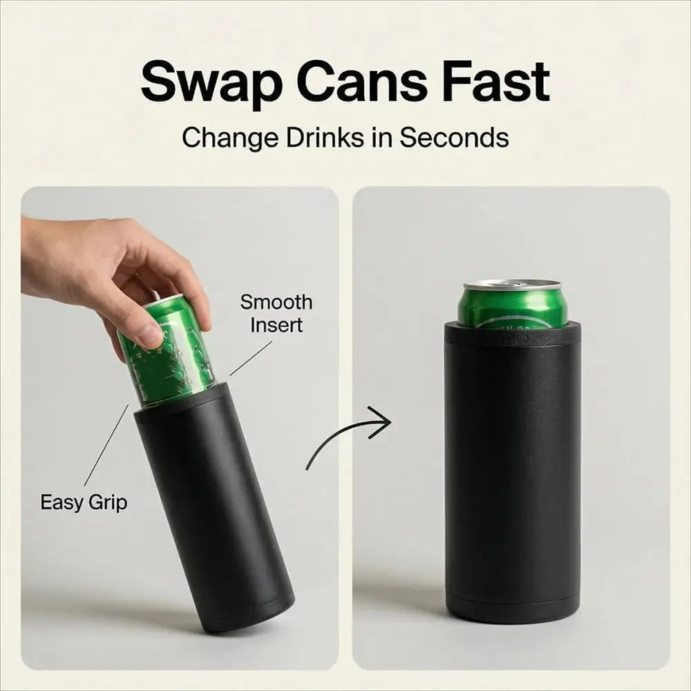 Double Tactical Reload Can Holder For Beer & Soda