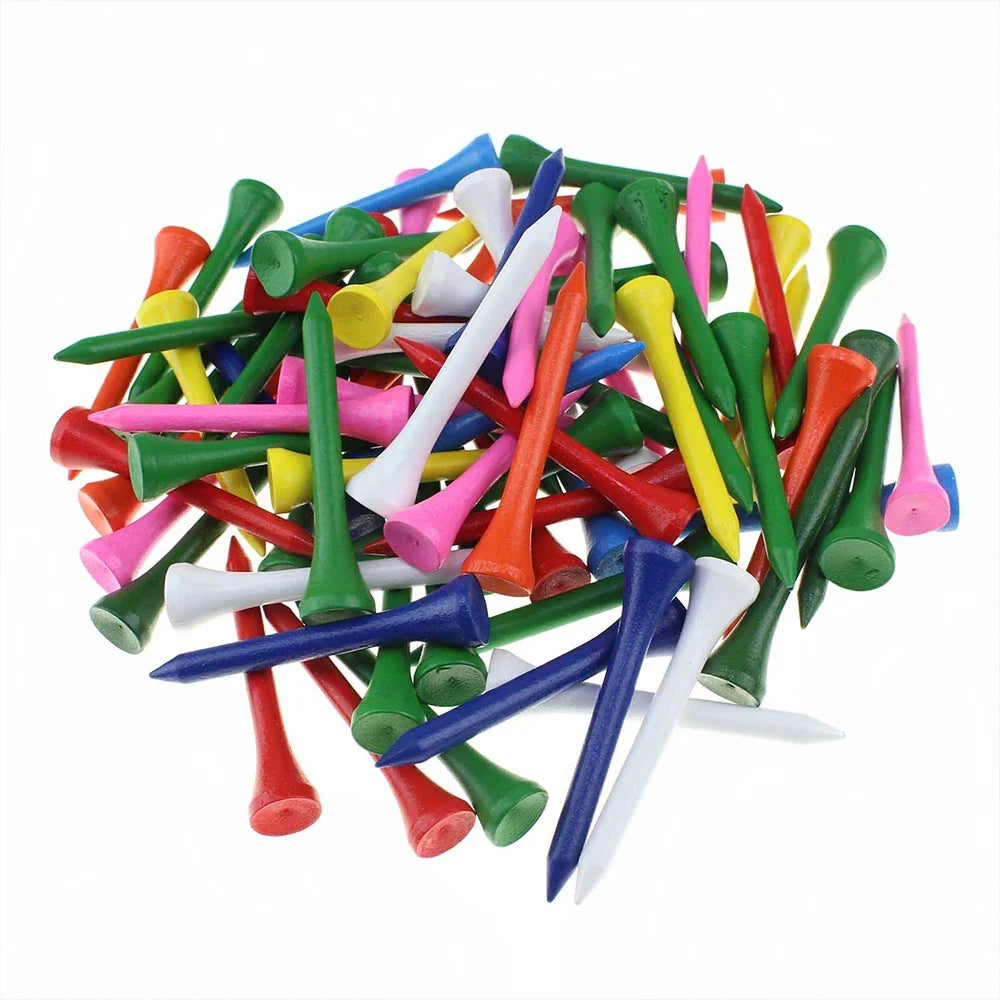 ColorStrike Wooden Golf Tees