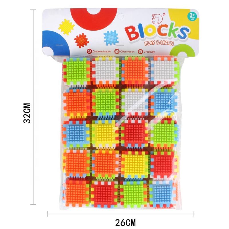 Kids Play Blocks, Creative Building Hedgehog Blocks - 120 Pcs