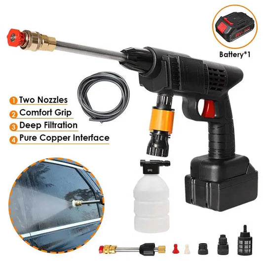 Pressure Washer Gun with Single Battery and Premium Box