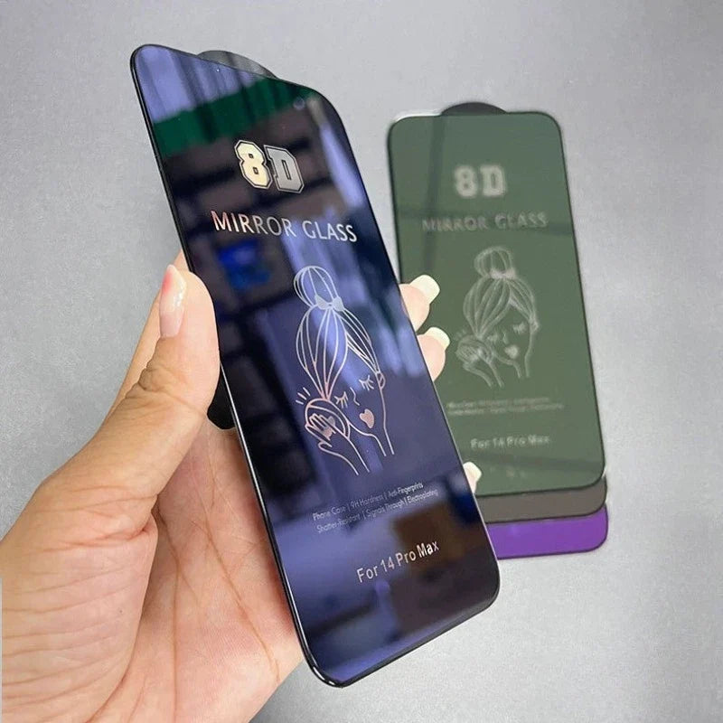 8D Mirror Screen iphone Privacy Screen Protector