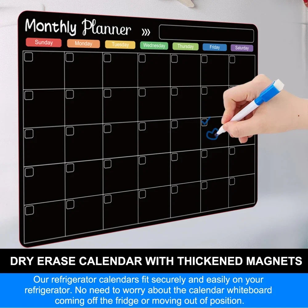 Magnetic Fridge Reusable Planner