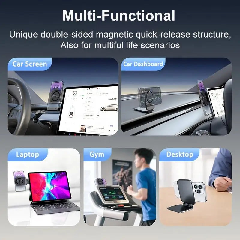 Dual Magnetic Phone Holder