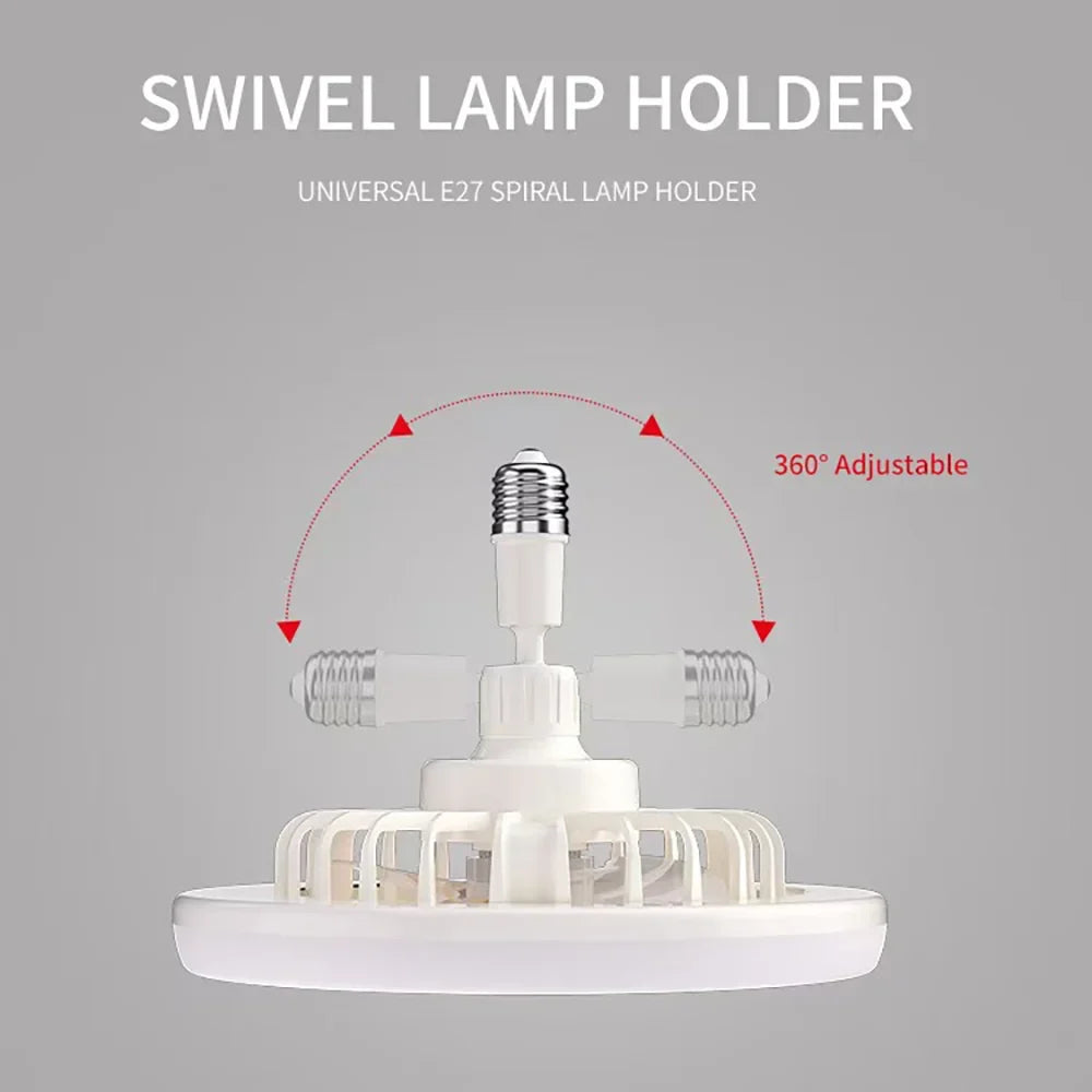 RC Ceiling Fan with LED Lamp
