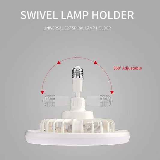 RC Ceiling Fan with LED Lamp