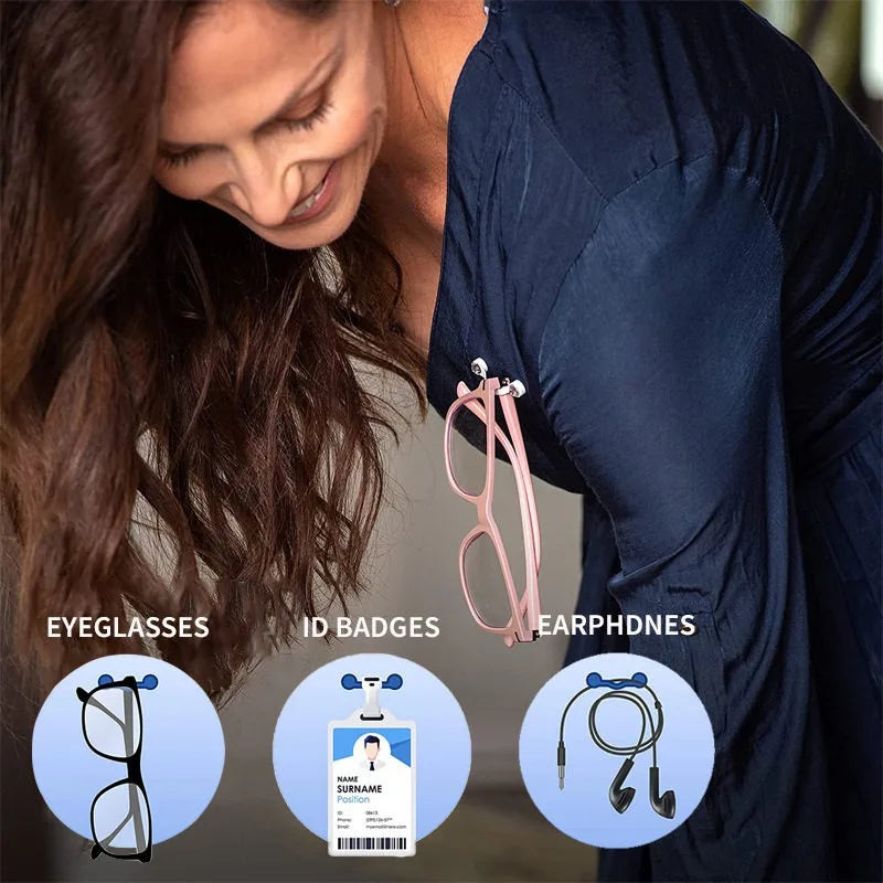 Magnetic Eyewear Holder Clip
