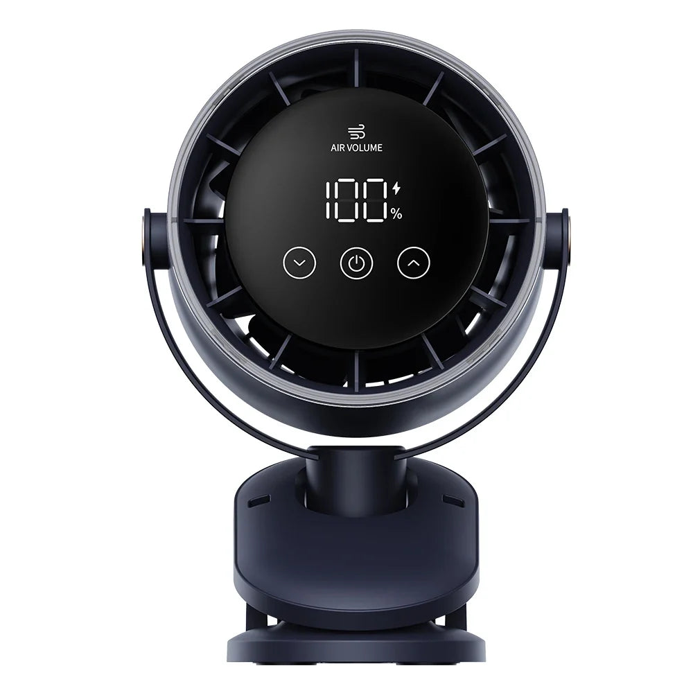 Rechargeable Clip-On Turbo Fan