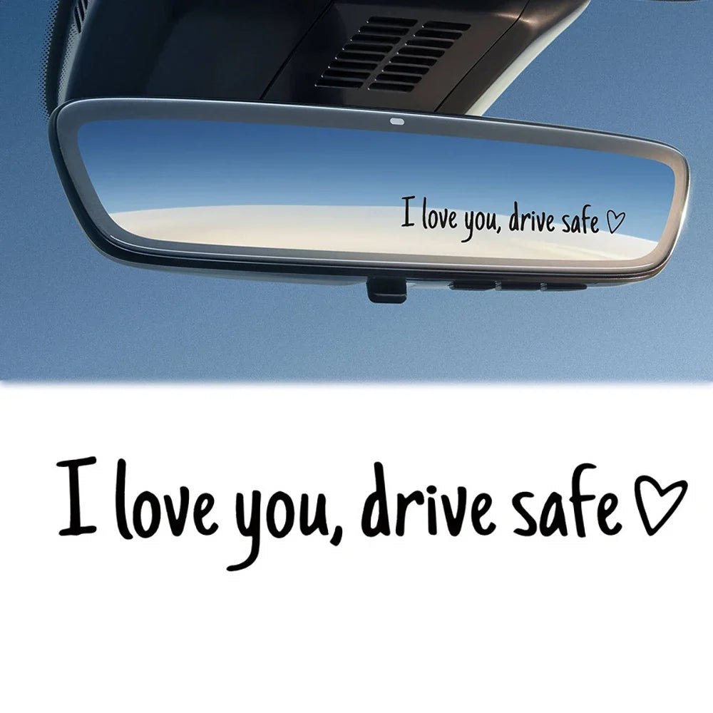 Affectionate Reminder Car Window/Visor Sticker