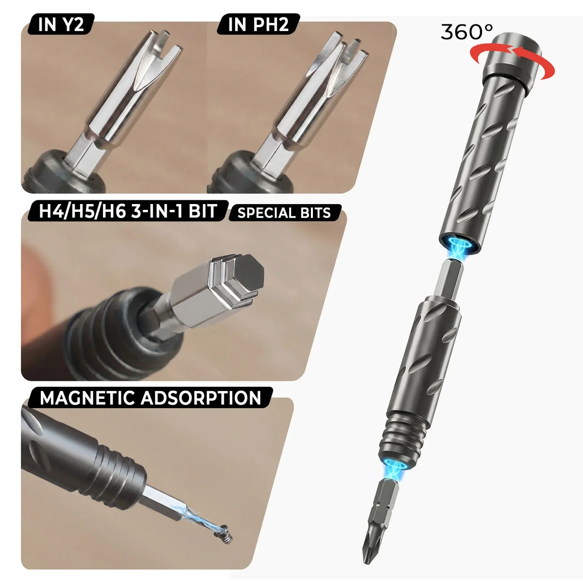 55 In 1 Magnetic Screwdriver Set