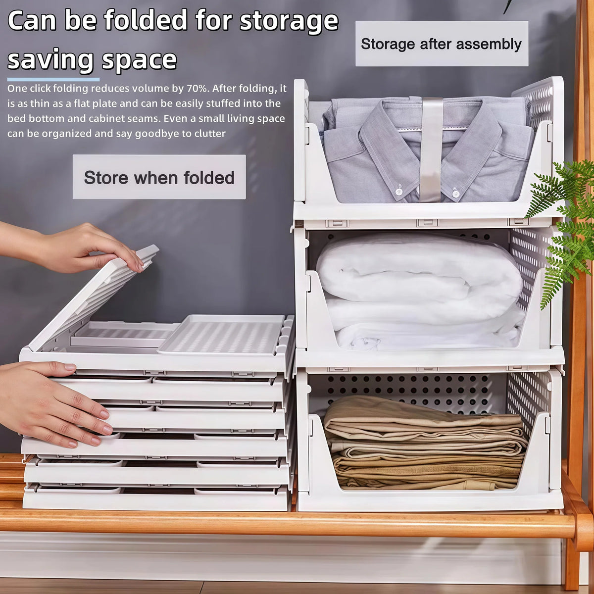 Stackable Closet Organiser