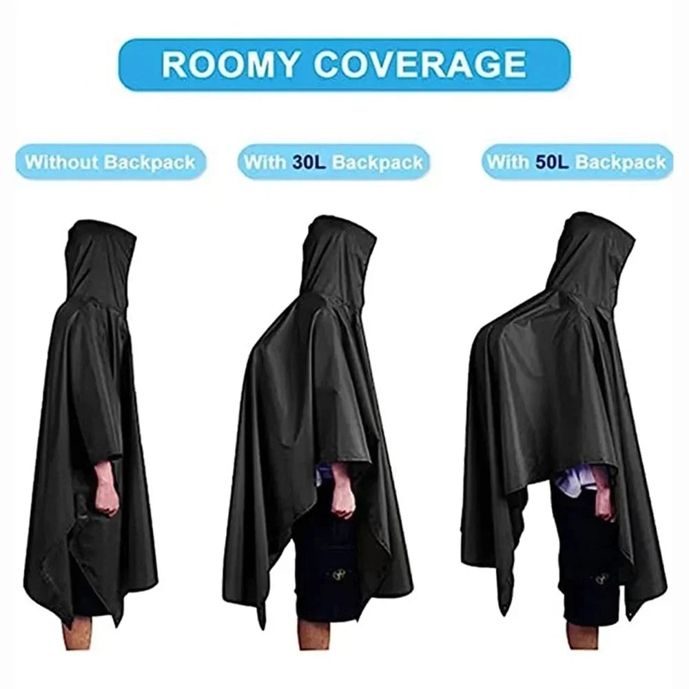 3 In 1 Outdoor Military Raincoat