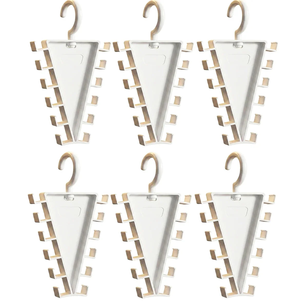 V-Shape Multi Hook Closet Hanger