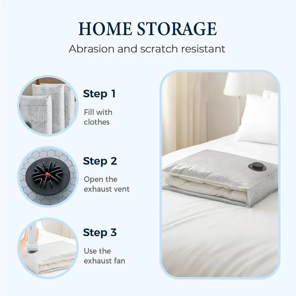 Multi-Storage Portable Vacuum Compression Bags
