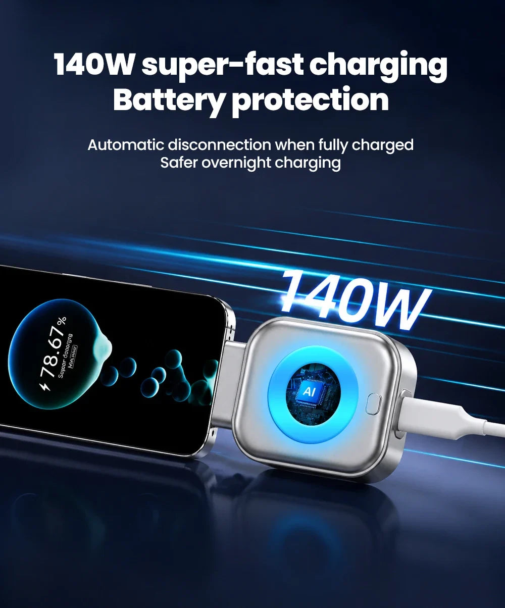 Type-C Auto Cut-Off Charging Adapter