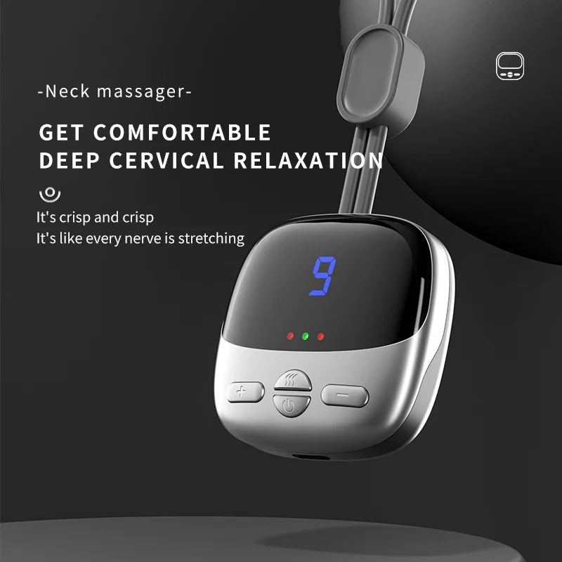 Mini Portable Hanging Neck Massager