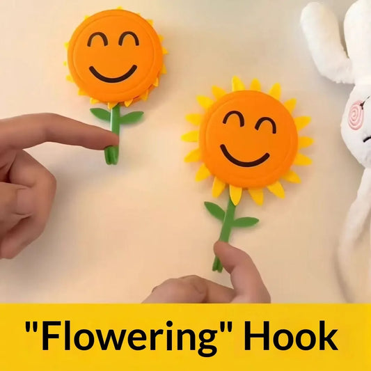 Self-Adhesive Sunflower Wall Hook