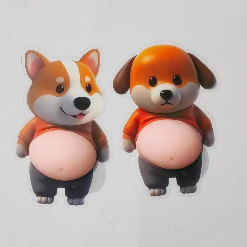 Cute Squeezeable Puppy Sticker