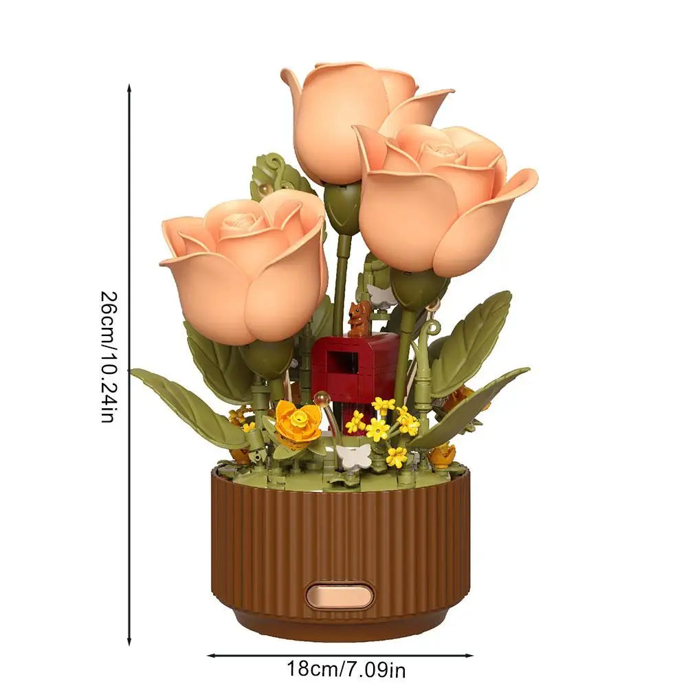 Magic Flower Bouquet With Remote Control Spray