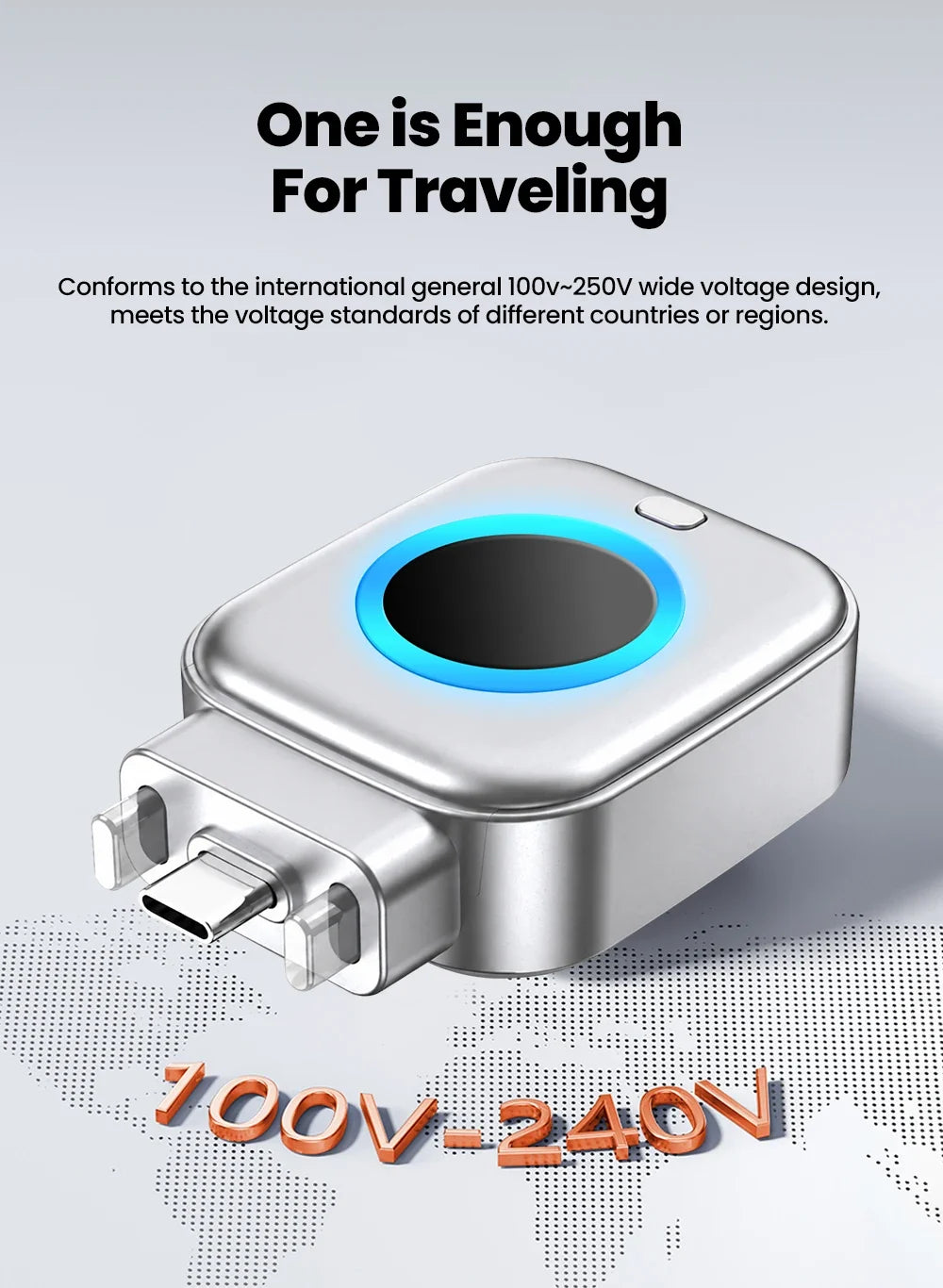 Type-C Auto Cut-Off Charging Adapter