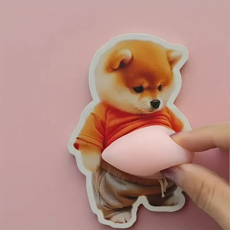 Cute Squeezeable Puppy Sticker