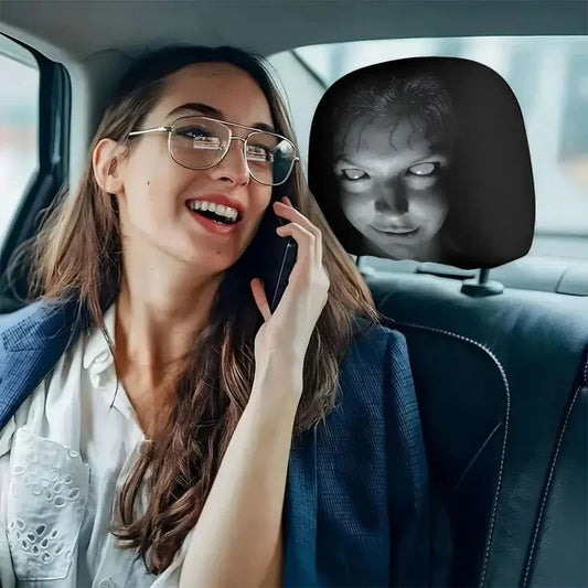 Nightmare Elastic Headrest Cover