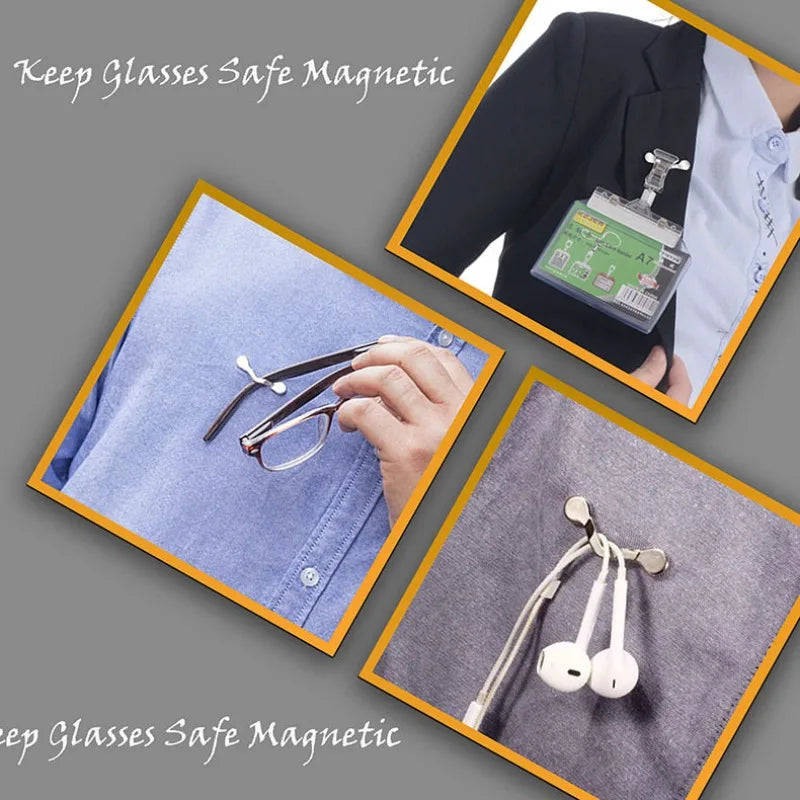 Magnetic Eyewear Holder Clip