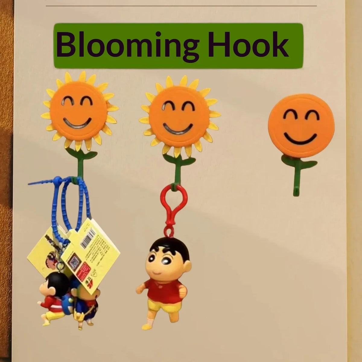 Self-Adhesive Sunflower Wall Hook