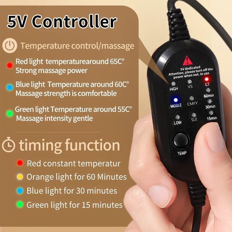 Electric Heating Thumb Support Grip