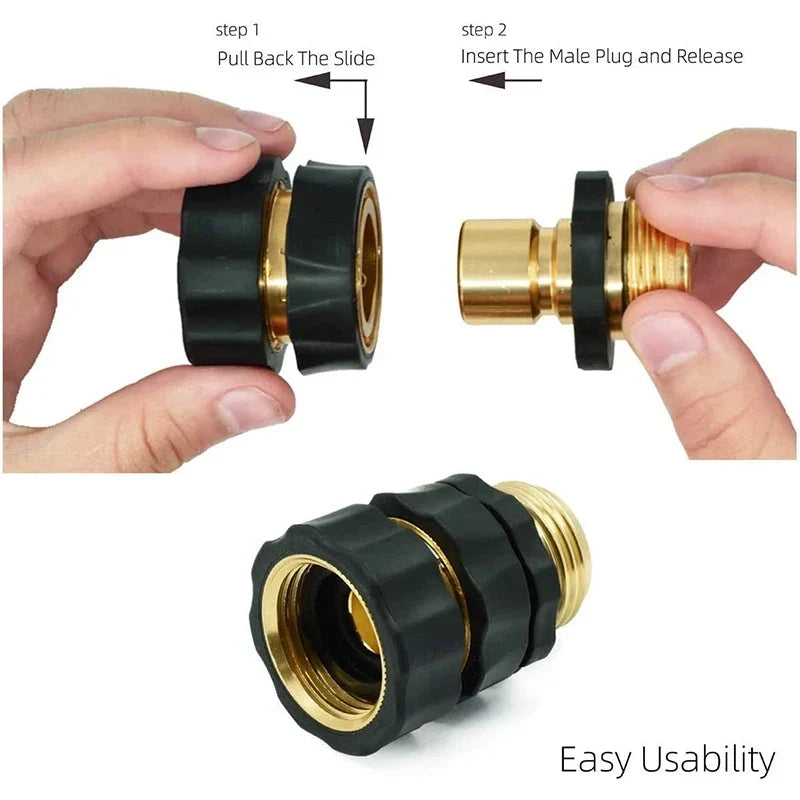 High-Pressure Hose Quick Connector
