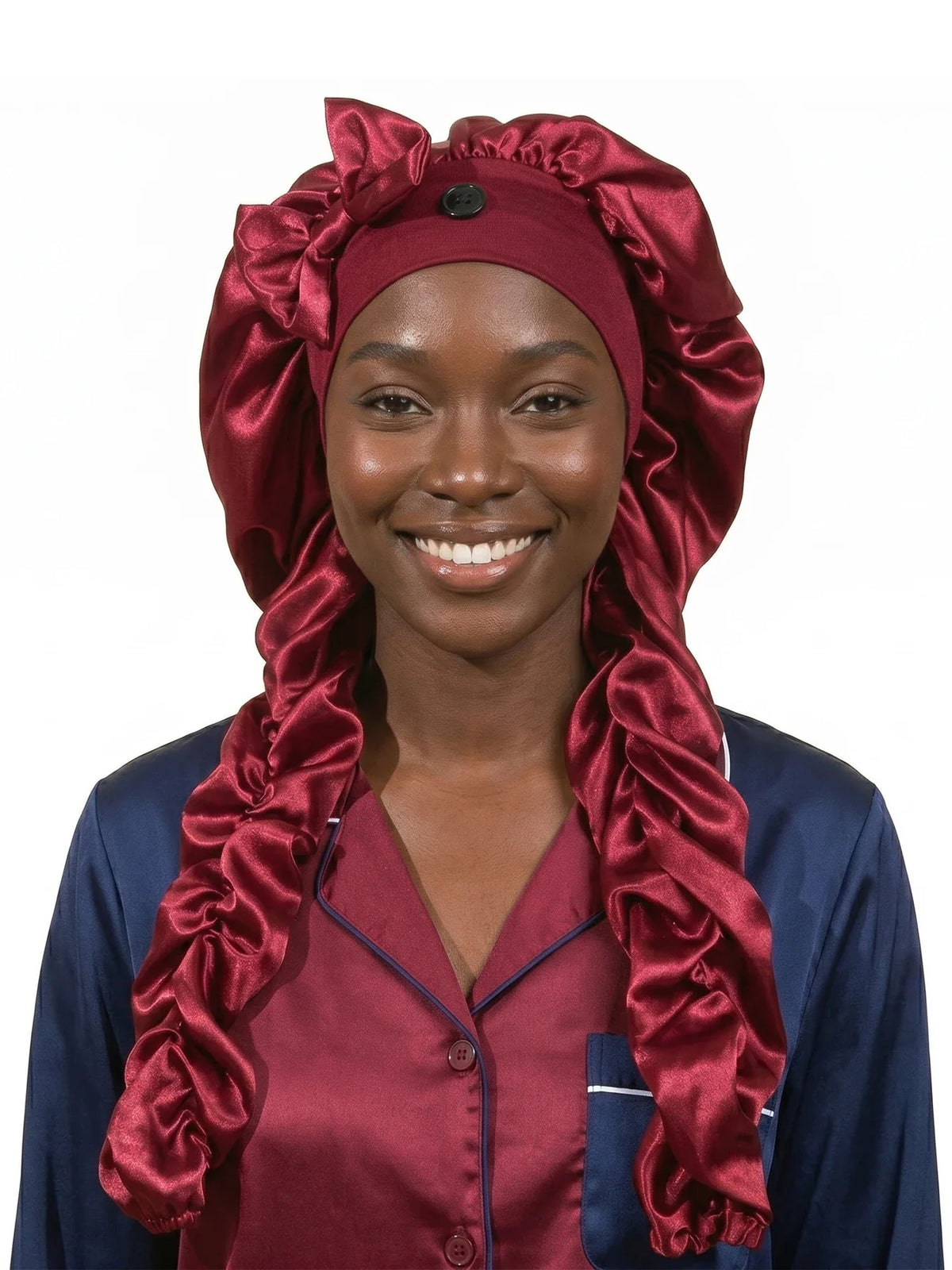 Satin Heatless Curling Bonnet