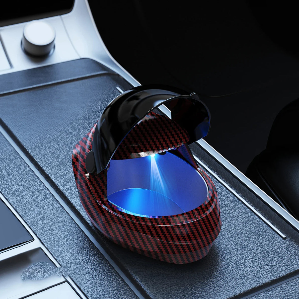 Motorcycle Helmet Shaped  Car Ashtray