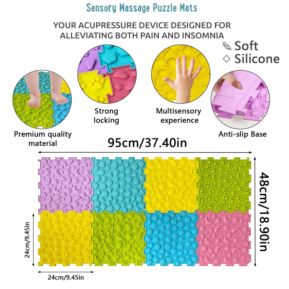 Kids Acupressure Sensory Mat