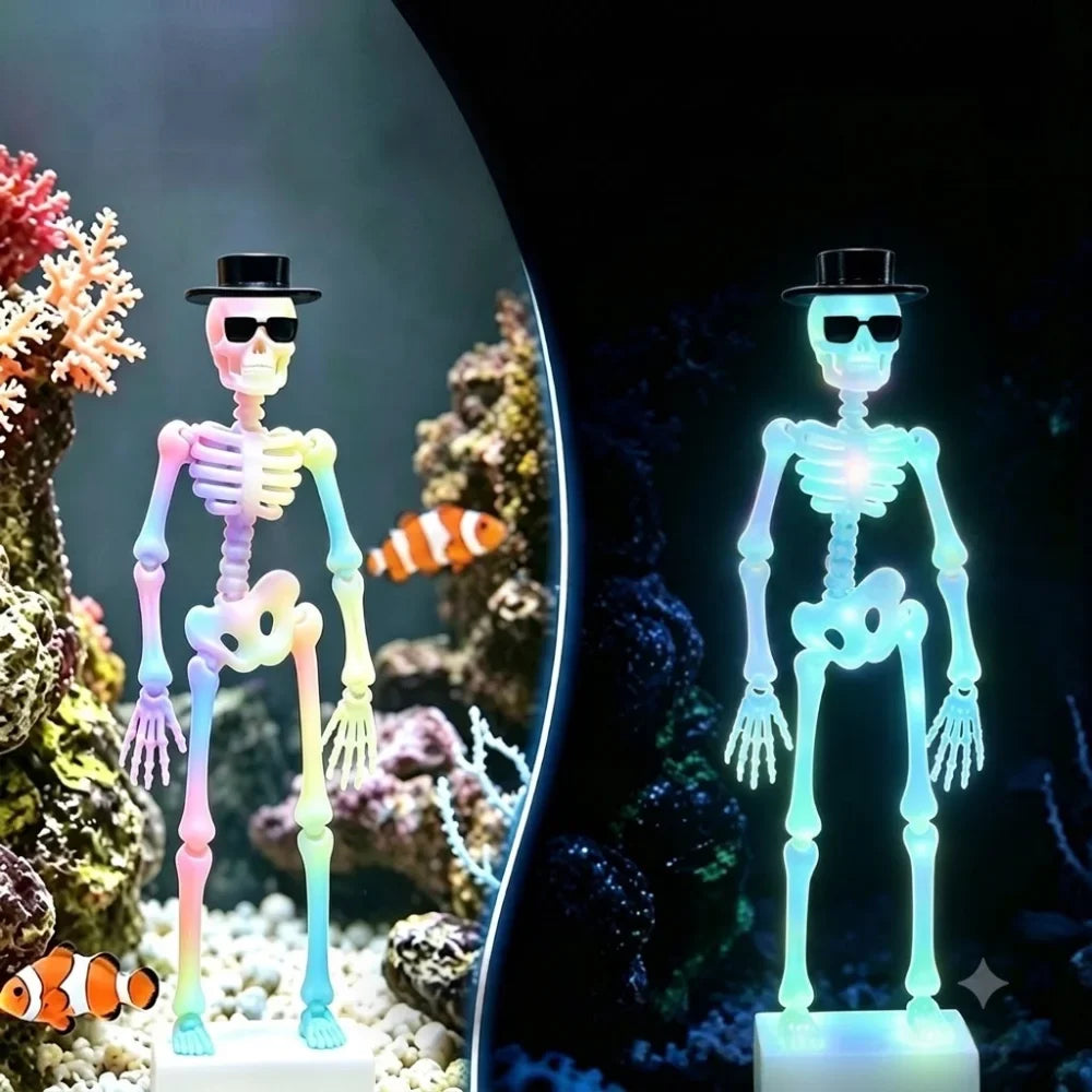 Dynamic Dancing Skeleton Aquarium Bubbler