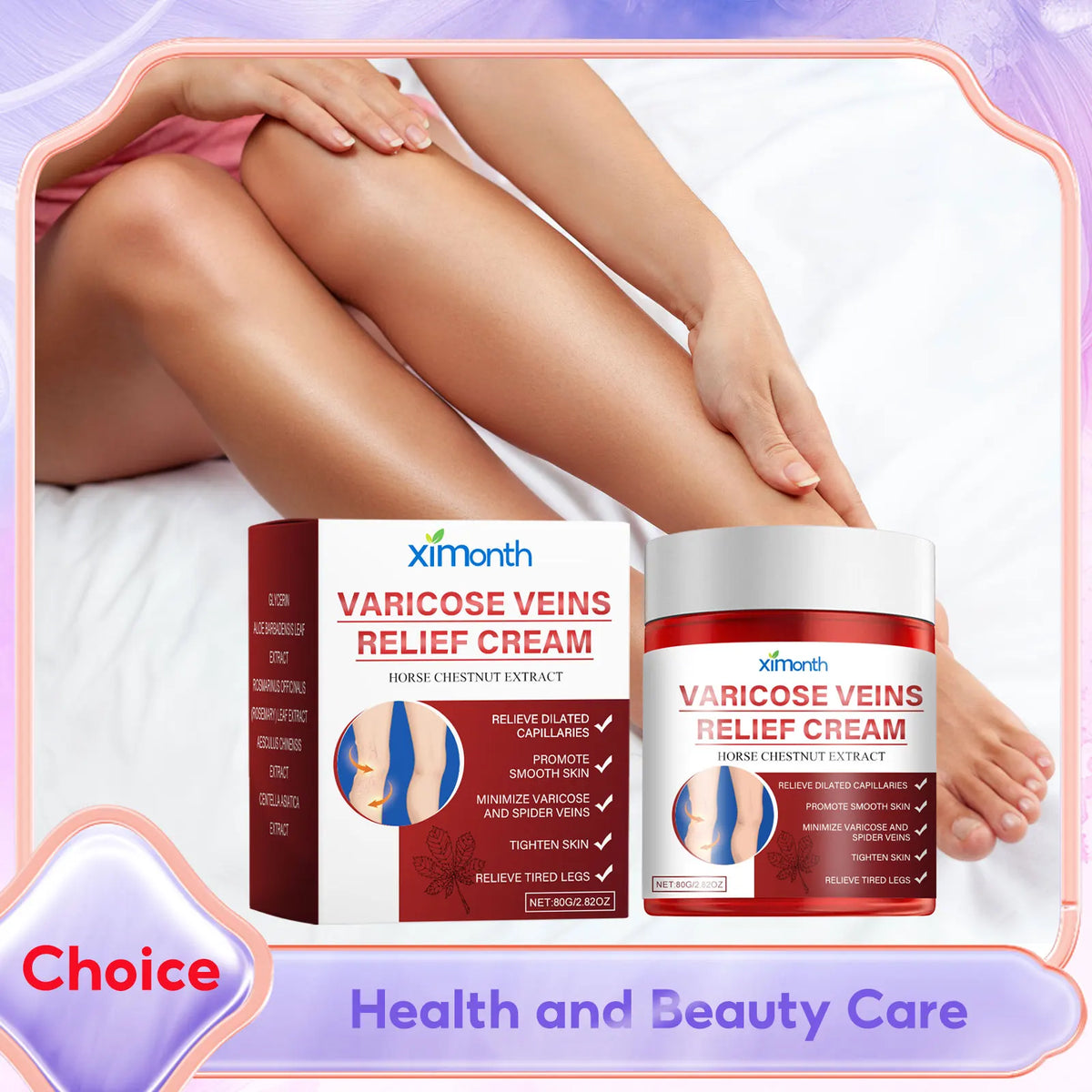 Varicose Veins Relief Cream