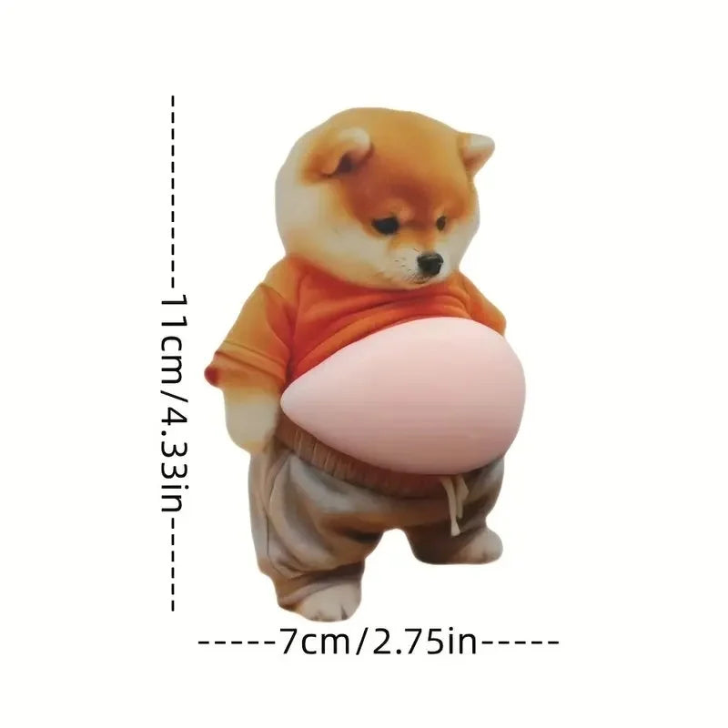 Cute Squeezeable Puppy Sticker