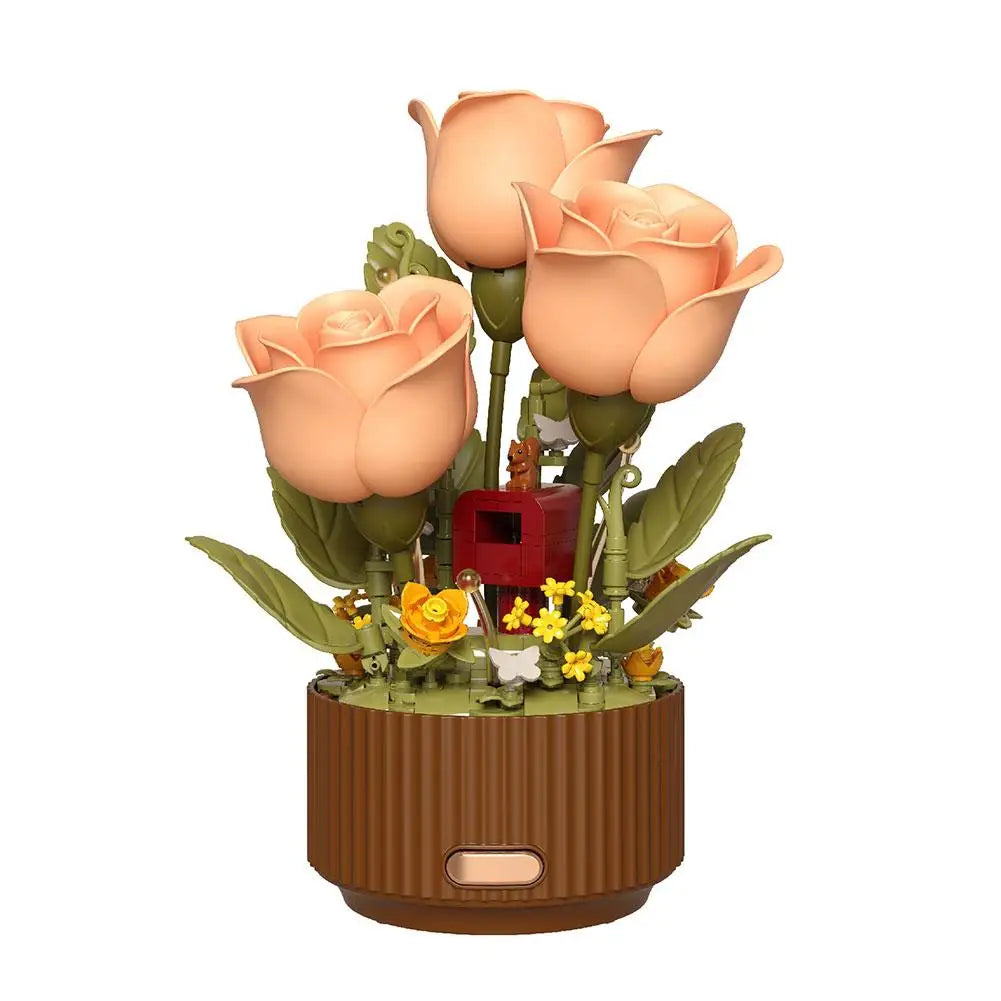 Magic Flower Bouquet With Remote Control Spray