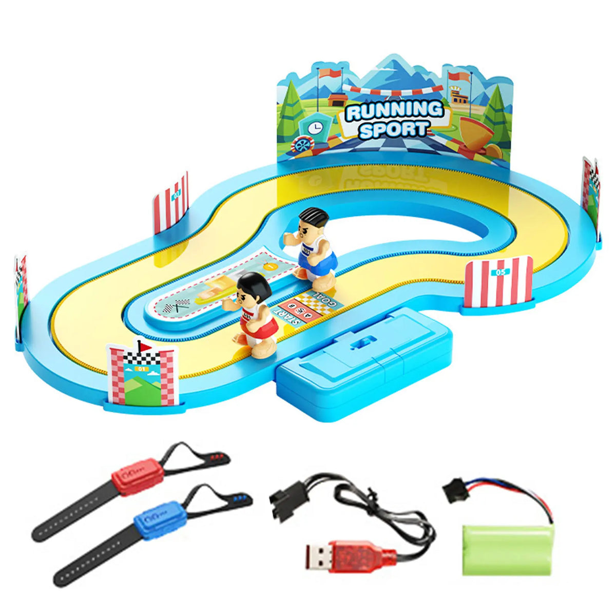 Wireless Interactive Motion Sensing Racing Board Game