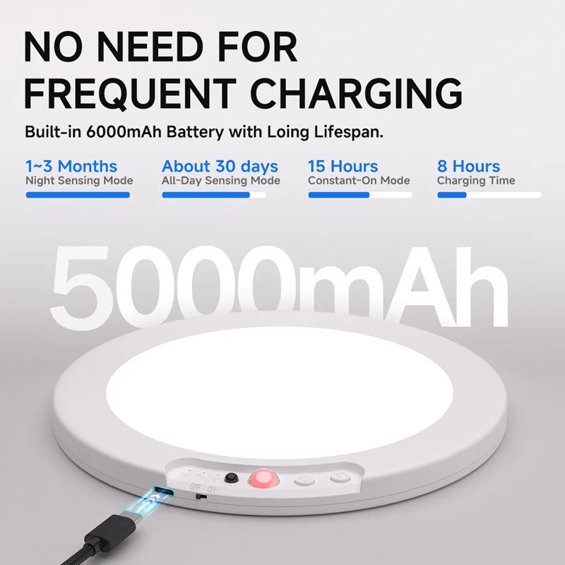 Wireless Detachable Motion Sensor Ceiling Light