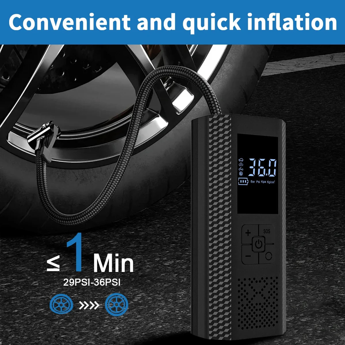 Portable Wireless Air Compressor
