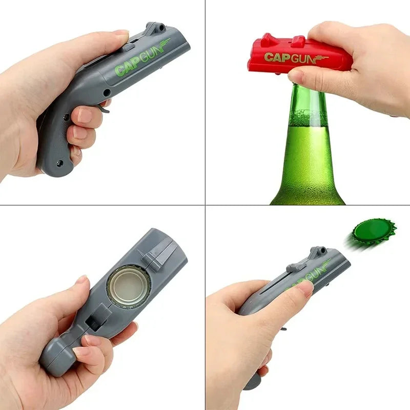Portable Gun Style Beer Opener