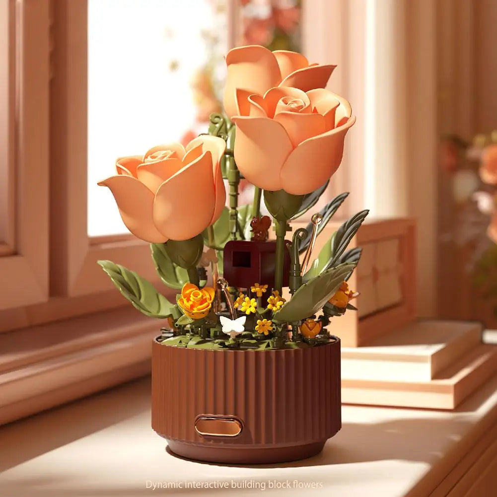 Magic Flower Bouquet With Remote Control Spray