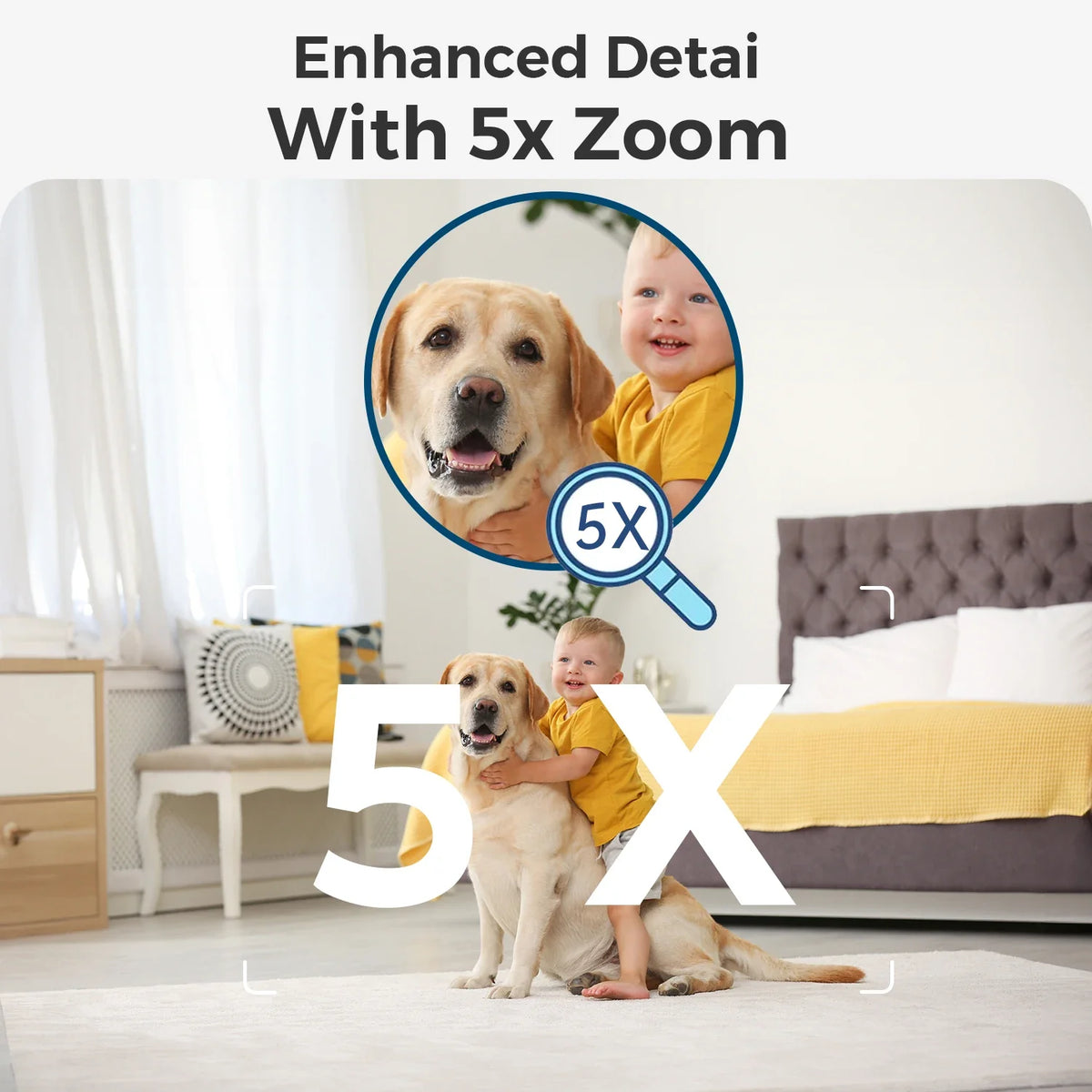 Ultra HD Wifi  Surveillance Camera