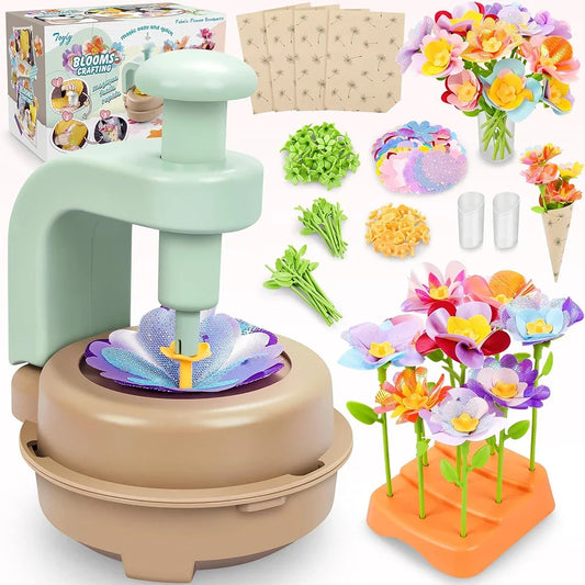 DIY Fabric Flower Bouquets Toy