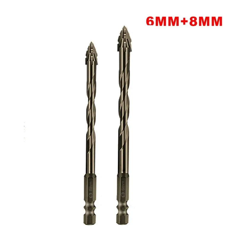 Four-Edged Eccentric Drill For Hand Drill
