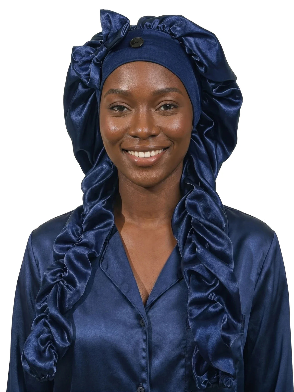 Satin Heatless Curling Bonnet